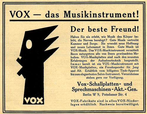Anzeige werbung reklame - 1925,