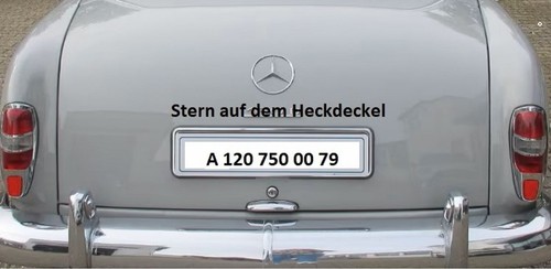 Mercedes stern ponton - stern,