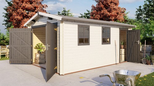 Holzgarage 28mm garage holz - 28mm,