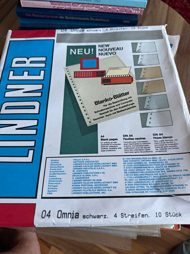 Lindner omnia blanko blätter - omnia, blanko-blätter