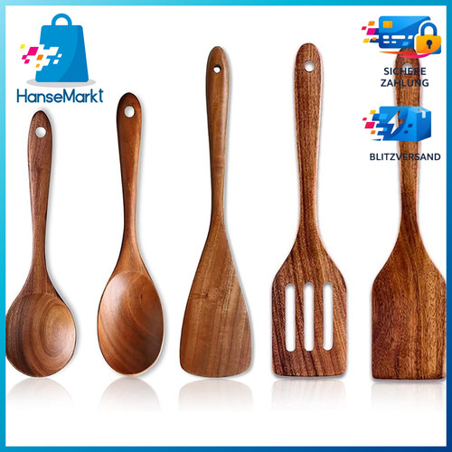 Kochlöffel set holz - set,
