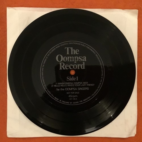 Flexi disc oompsa - flexi, disc-