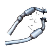 Satz r auspuff katalysator - auspuff,