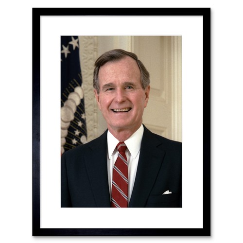 Präsident george w - h, bush