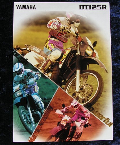 Yamaha 125r prospekt 1997 - prospekt,
