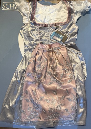 Dirndl silber pink - dirndl, 38