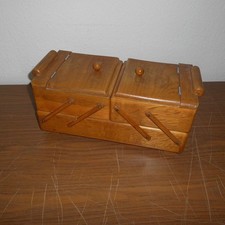 Nähkasten Nähkorb Holz