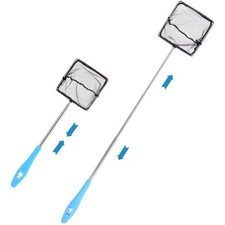 Eleganter Aquarium Kescher mit Nylon Netz – Ideal für Fische und Garnelen