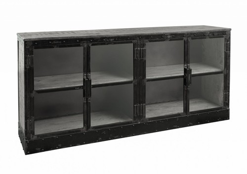 Industrial used look sideboard - used,