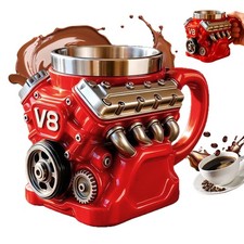 Edelstahl motor tasse - tasse, 300ml