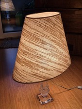 Antike Daum-Kristalllampe