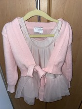 Ballettkleid Gr.110/116 Rosa Ballett Set Kleid Jacke Schläppchen 29-30 TOP 5-6 J