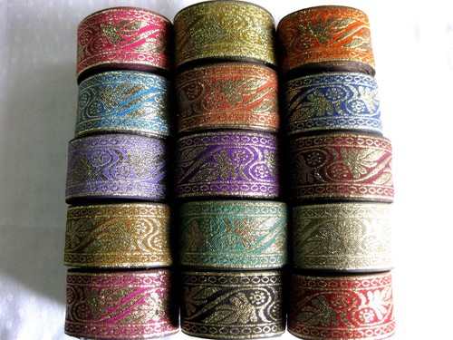 Orientalische brokat borte - orientalische, brokat-borte