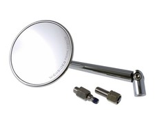 Motorrad Spiegel HIGHSiDER Montana rund Chrom M10 links rechts universal 80mm