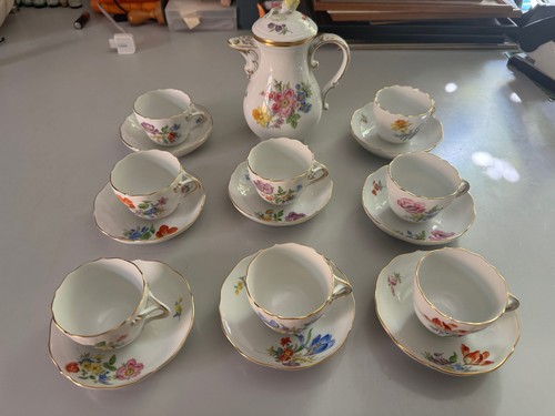 Meissen blume mokka service - blume,