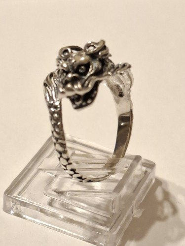 Alter drachenring 925 - alter,