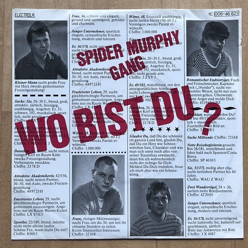 Vinyl single spider murphy - 7", single: