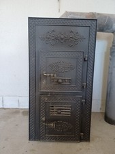 Leda Kachelofeneinsatz K 14 ZF, incl Nachheizkasten und Rauchrohre