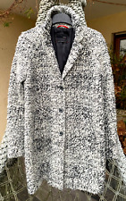 Damen CINQUE Winter Mantel Wollmischung girls woman 38 grau-meliert TOP!