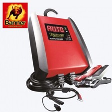 Banner Accu Charger 12V 6A Batterieladegerät vollautomatisches Ladegerät AGM GEL
