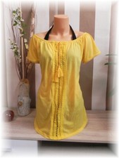 Infinity * weiches Long - Shirt Hippie Folklore Tunika Carmen * Gr. 38 / 40 L