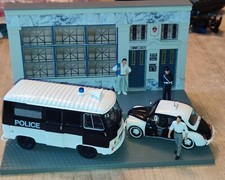 Polizeistation Diorama 1:43