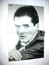 FALCO / CHRIS DE BURGH - BRAVO Poster - gefaltet - Sammlerstück