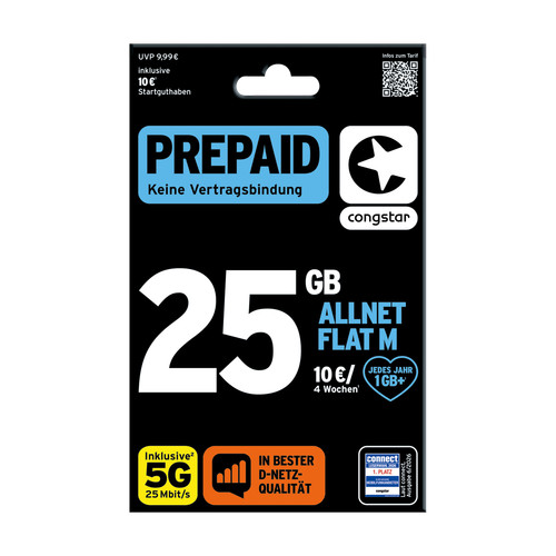 Congstar prepaid allnet - prepaid, m
