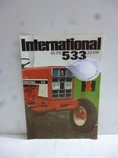 Orig. Schlepper Prospekt IHC