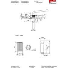 Schaller LockMeister Left CH L2/37 Tremolo Unit Used Guitar Parts