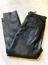 !! Butterweiche Lederhose; LammNappa Gr: 42 schwarz