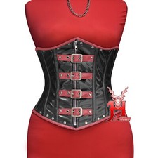 Unterbrustkorsett Rot Lack