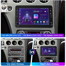 32GB Android 13 Alfa Romeo Spider 159 Sportwagon Brera Autoradio BT CarPlay Navi