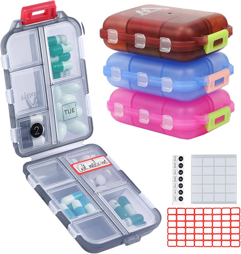 Pack tablettenbox tage - tablettenbox, 7