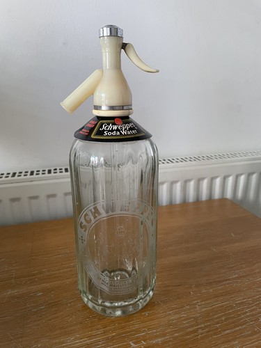 Vintage schweppes soda syphon - vintage,