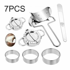 7x Edelstahl-Teig Presse Maker