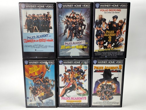 Police academy vhs - police,