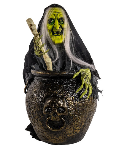 Hexenkessel rührende hexe - rührende,