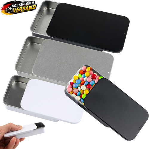 Metallbox mit schiebedeckel - metallbox,