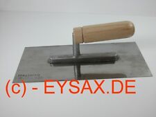 Glättkelle Reibebrett Kelle Glätter B  28cm x 13cm x 0,7 mm ca.350g Holzgriff