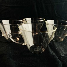 4 x Teetassen 50er 60er