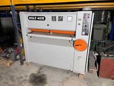 Breitbandschleifer Holzher 1370 gebraucht Durchlaufbandschleifer Bandschleifmas.