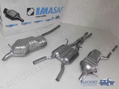 Imasaf auspuff anlage kat - ab,