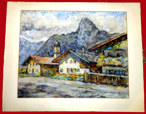 Zeichnung,Pastellkreide,Garmis