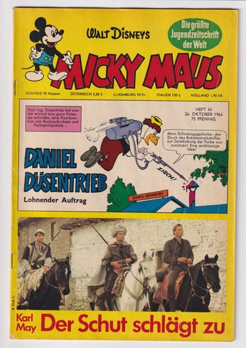 Micky maus 1964 heft - 43,