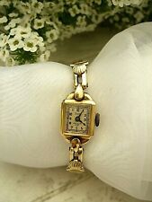 "SAM-Fabrication LIP" Damenarmbanduhr ~Vintage~ mit ELASTO-FIXO-Armband