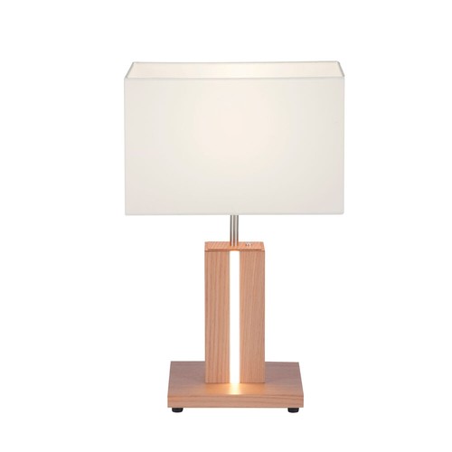 Led tischlampe holz - led,