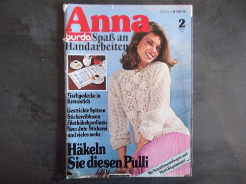 Anna burda feb 1981 - feb., /
