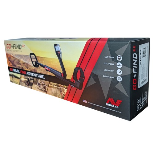 Minelab metalldetektor find - metalldetektor, go-find