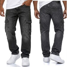 Herren Cargo Jeans Regular